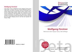 Copertina di Wolfgang Fürstner