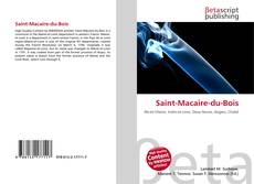Copertina di Saint-Macaire-du-Bois