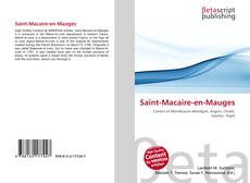 Copertina di Saint-Macaire-en-Mauges