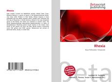 Copertina di Rhexia