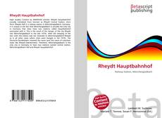 Copertina di Rheydt Hauptbahnhof