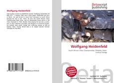 Copertina di Wolfgang Heidenfeld