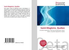 Saint-Magloire, Quebec的封面