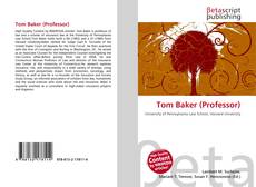Tom Baker (Professor) kitap kapağı