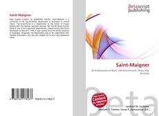 Copertina di Saint-Maigner