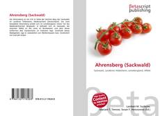 Copertina di Ahrensberg (Sackwald)