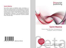 Copertina di Saint-Maime