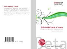 Couverture de Saint-Maixant, Creuse