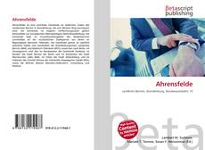 Couverture de Ahrensfelde