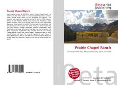 Copertina di Prairie Chapel Ranch