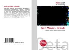 Capa do livro de Saint-Maixant, Gironde 