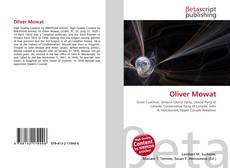 Copertina di Oliver Mowat