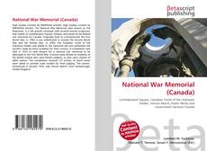 Copertina di National War Memorial (Canada)