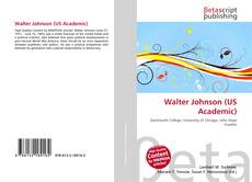 Copertina di Walter Johnson (US Academic)