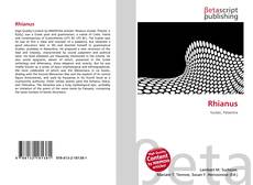 Couverture de Rhianus