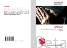 Copertina di Ahriman