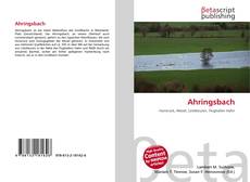 Copertina di Ahringsbach