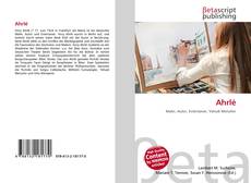 Couverture de Ahrlé