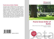 Copertina di Prairie Grove Order of Battle