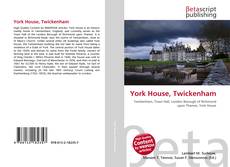 Couverture de York House, Twickenham