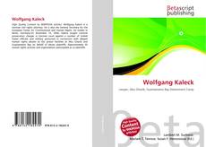 Couverture de Wolfgang Kaleck