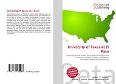 Couverture de University of Texas at El Paso