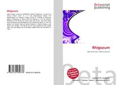 Copertina di Rhigozum