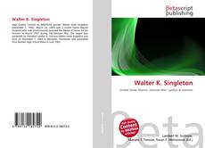 Couverture de Walter K. Singleton