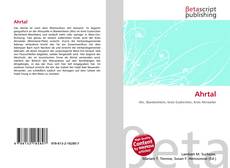 Buchcover von Ahrtal