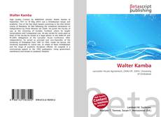 Copertina di Walter Kamba