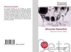 Copertina di Ahrweiler Rosenthal