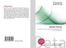 Buchcover von Walter Kaner