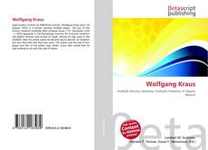Couverture de Wolfgang Kraus