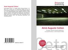 Copertina di Aimé Auguste Cotton
