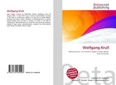 Copertina di Wolfgang Krull