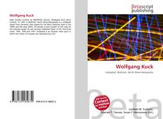 Couverture de Wolfgang Kuck