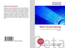 Copertina di Rhina Toruño-Haensly