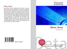 Rhina, Hesse kitap kapağı