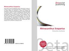 Copertina di Rhinacanthus Scoparius