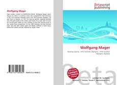 Wolfgang Mager kitap kapağı