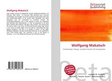 Wolfgang Makatsch kitap kapağı