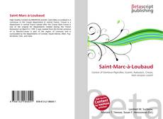 Buchcover von Saint-Marc-à-Loubaud