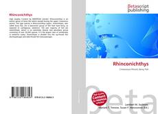 Rhinconichthys kitap kapağı