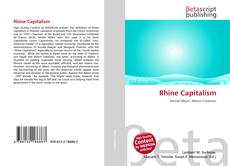 Rhine Capitalism kitap kapağı