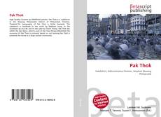 Pak Thok kitap kapağı