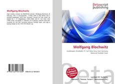 Portada del libro de Wolfgang Blochwitz