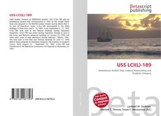 Capa do livro de USS LCI(L)-189 