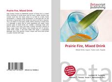 Prairie Fire, Mixed Drink的封面