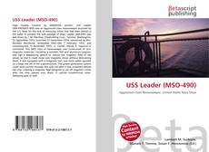 USS Leader (MSO-490)的封面