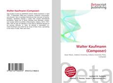 Walter Kaufmann (Composer)的封面